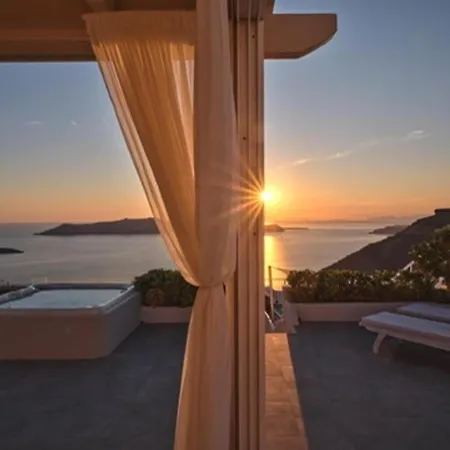 Sunset View Santorini With Outdoor Jacuzzi Vila Fira (Santorini)