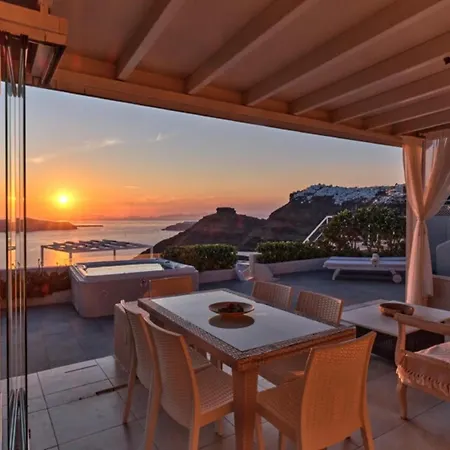 Sunset View Santorini With Outdoor Jacuzzi Vila Fira (Santorini)